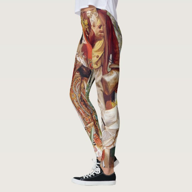 The Garden Walk, 1904 by J. C. Leyendecker Leggings (Left)