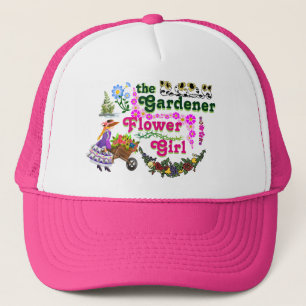 The Gardener Flower Girl Trucker Hat! Hat