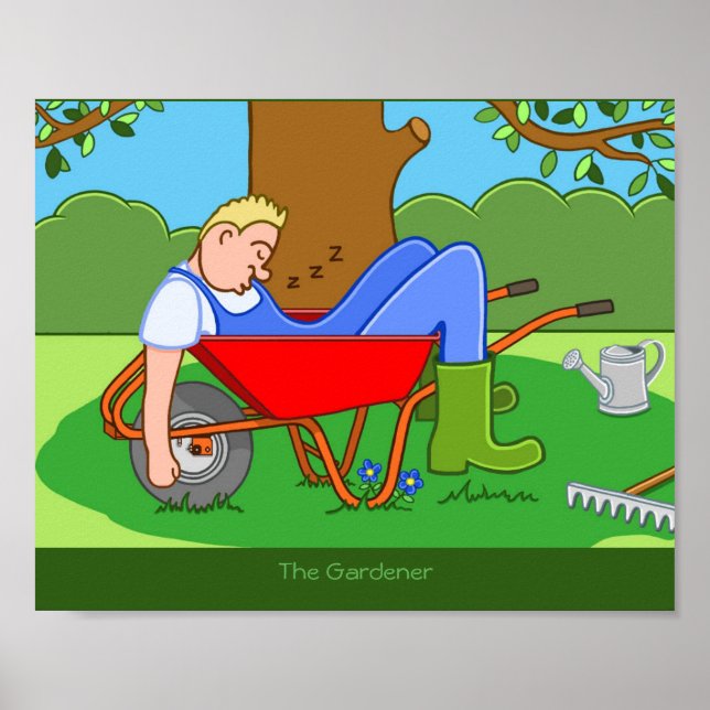 The Gardener Panel Wall Art (Front)