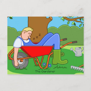 The Gardener Postcard