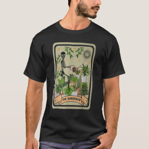 The Gardener Tarot Card Gardening Planting  Plant  T-Shirt