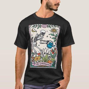 The Gardener Tarot Card Mystical Witchy Gardening T-Shirt