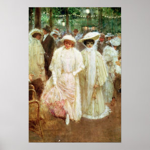 The Gardens of Paris Poster