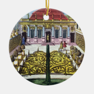 The Gardens of the Mirabelle Park, Salzburg, Austr Ceramic Tree Decoration