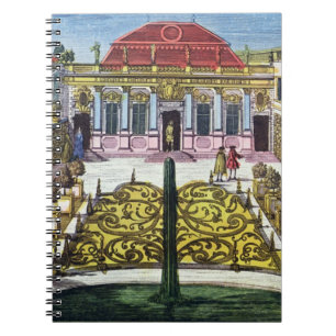 The Gardens of the Mirabelle Park, Salzburg, Austr Notebook