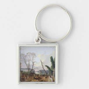 The Gardens of Versailles Key Ring