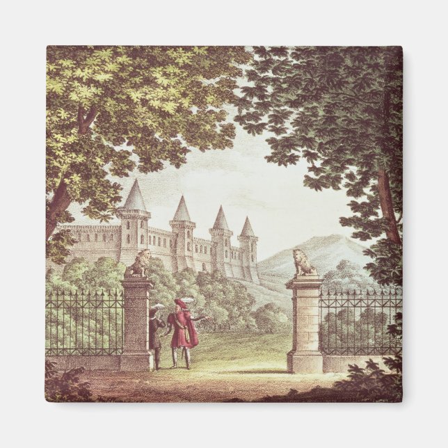 The Gardens of Windsor Castle Magnet (Front)