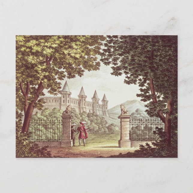 The Gardens of Windsor Castle Postcard (Front)