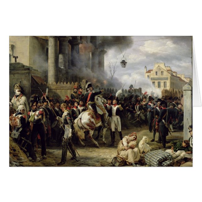 The Gate at Clichy during the Defence of Paris (Front Horizontal)