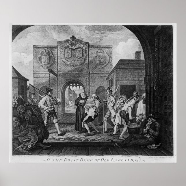 The Gate of Calais, or O The Roast Beef Poster (Front)