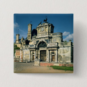 The gatehouse 15 cm square badge