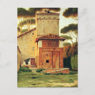The Gatehouse in the Park of Villa Borghese, Rome Postcard