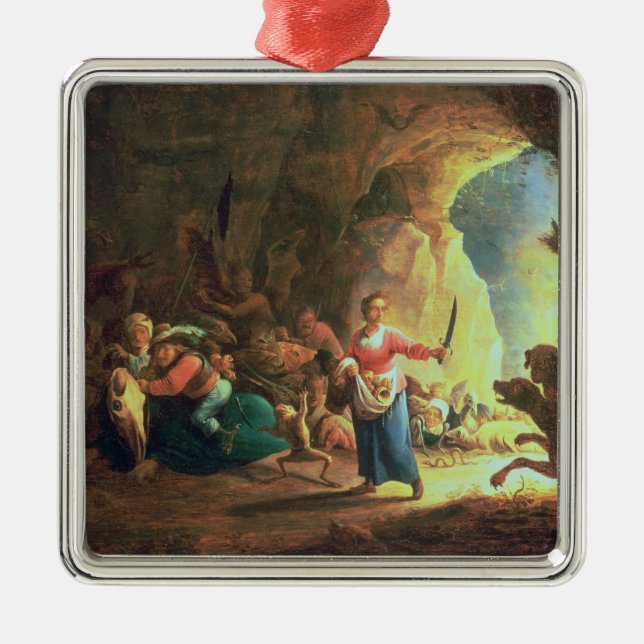 The Gates of Hades Metal Ornament (Front)