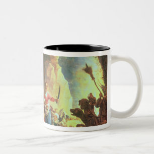 The Gates of Hades Two-Tone Coffee Mug