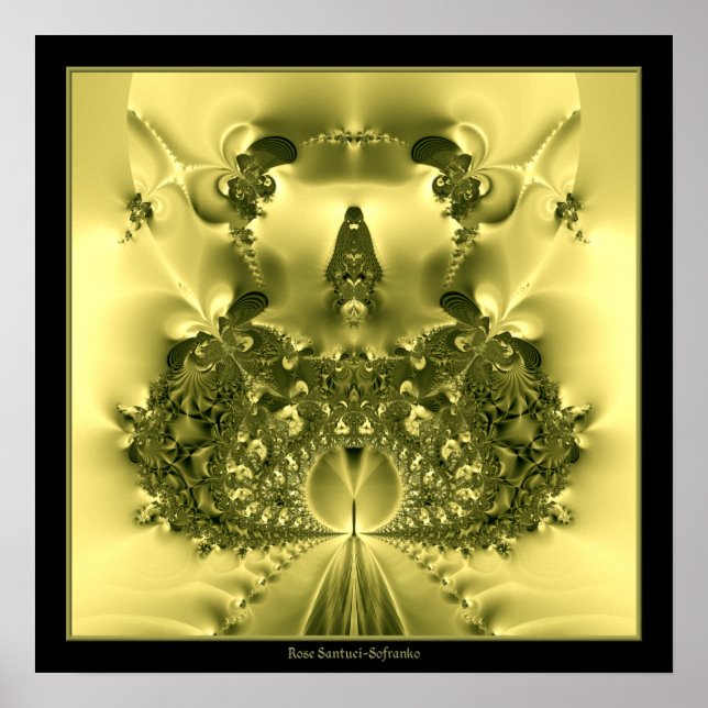 The Gates of Heaven Fractal Poster (Front)