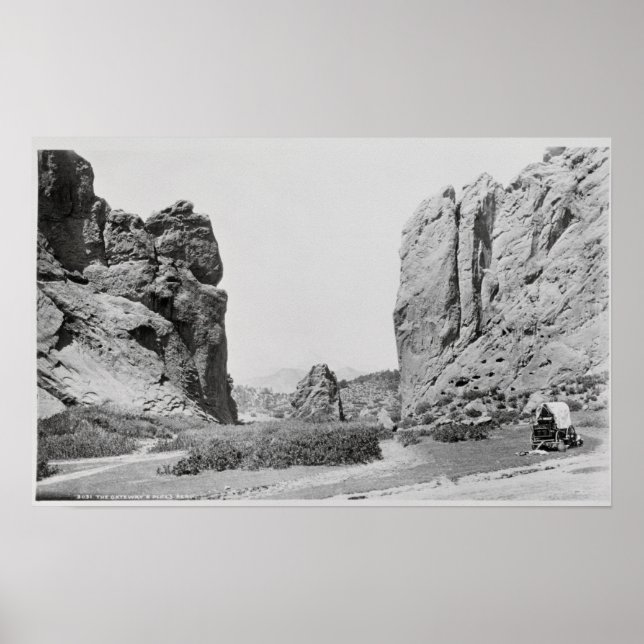 The Gateway and Pike's Peak Poster (Front)