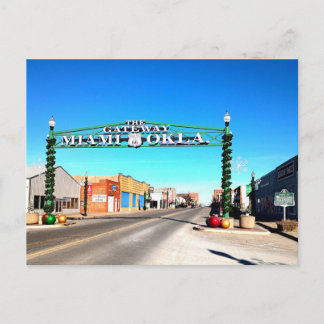 The Gateway: Miami, Oklahoma Postcard