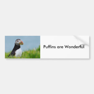 The Gatherer Puffin Bumper Sticker