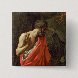 The Gathering of Manna, c.1637-9 15 Cm Square Badge