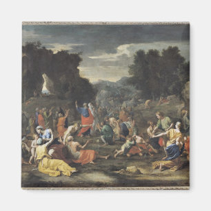 The Gathering of Manna, c.1637-9 Magnet