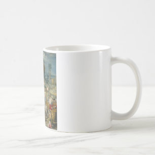 The Gathering of Manna - Francesco Bacchiacca Coffee Mug