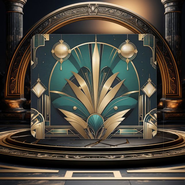 The Gatsby Lines Art Deco Mouse Pad (Creator Uploaded)