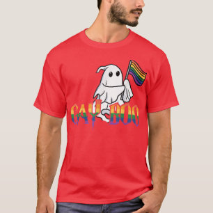The Gay Boo Crew Funny Ghost Halloween Matching Co T-Shirt