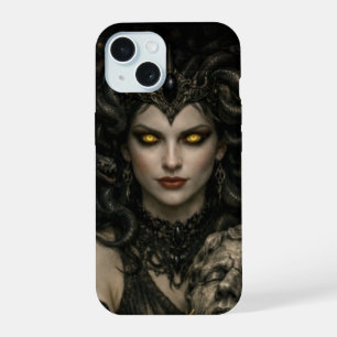 The Gaze of Eternal Silence iPhone 15 Case