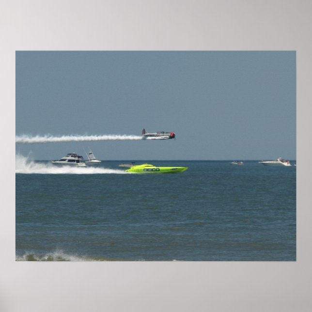 The GEICO Skytypers and Miss GEICO. Poster (Front)