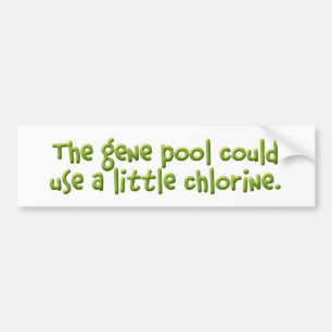 The Gene Pool Bumper Sticker
