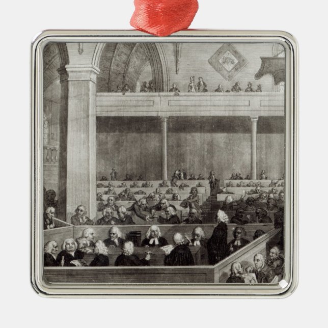 The General Assembly of the Kirk of Scotland Metal Ornament (Front)