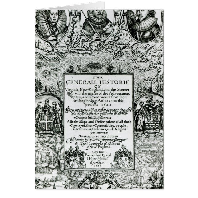 The General Histoire of Virginia (Front)