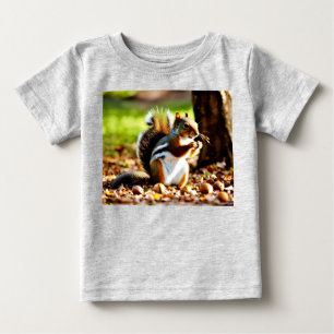 The Generous Squirrel Baby T-Shirt