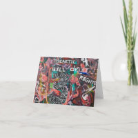 The Genetic Bill of Rights Painting #3 Card