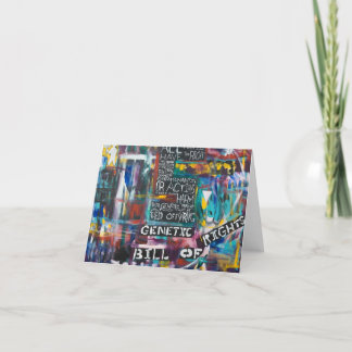 The Genetic Bill of Rights Painting #5 Card