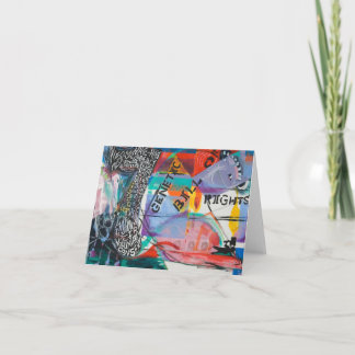 The Genetic Bill of Rights Painting #7 Card