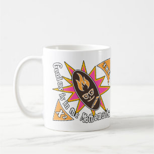 The genius is in the mathematics coffee mug