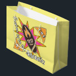 The genius is in the mathematics large gift bag<br><div class="desc">Awesome fun design illustrating the power of mathematics knowledge in our lives. Mathematics education is an important asset.</div>