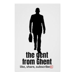 THE GENT FROM GHENT POSTER