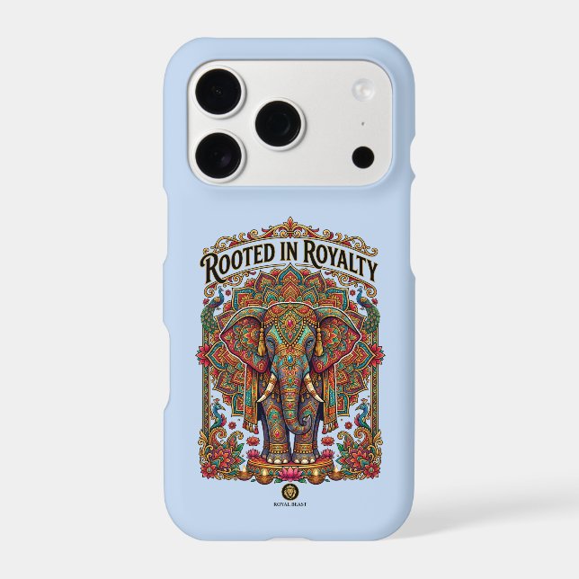 The Gentle Giant: Artistic Elephant Design (Back)