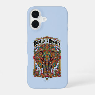 The Gentle Giant: Artistic Elephant Design iPhone 16 Case