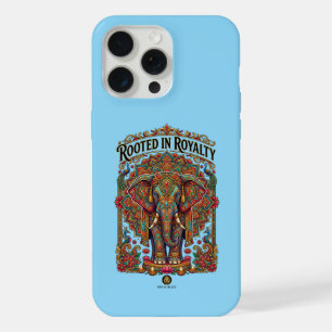 The Gentle Giant: Artistic Elephant Design iPhone 15 Pro Max Case