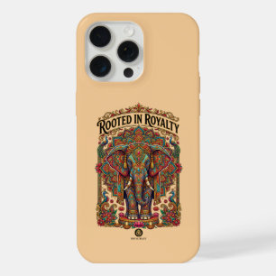 The Gentle Giant: Artistic Elephant Design iPhone 15 Pro Max Case