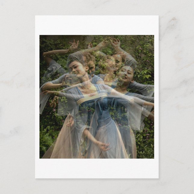 The Gentle Motion Of Dance (Multi No 6) Postcard (Front)