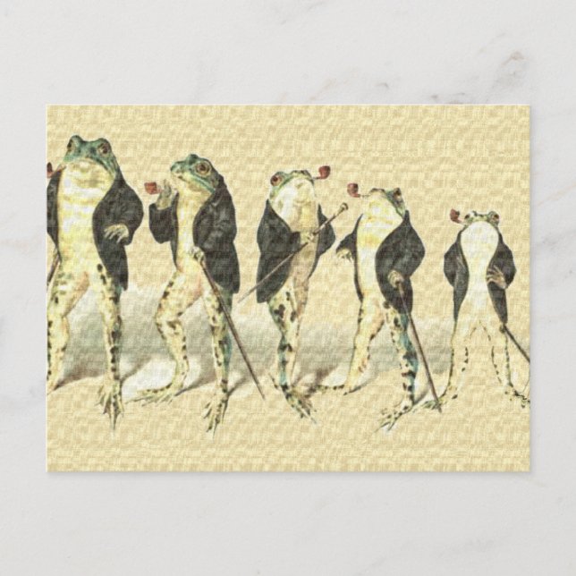 The Gentleman Postcard (Front)