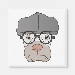 The Gentlemans grumpy magnet - art by Irina Kolby