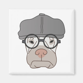 The Gentlemans grumpy magnet - art by Irina Kolby