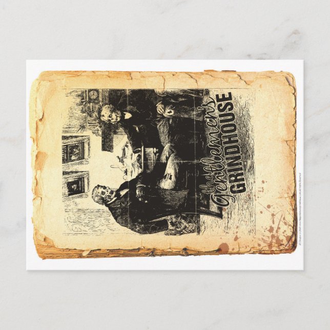 The Gentlemen's Grindhouse Postcard 3 of 4 (Front)