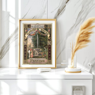 The Genuine Murray & Lanman Florida Water Perfume Poster