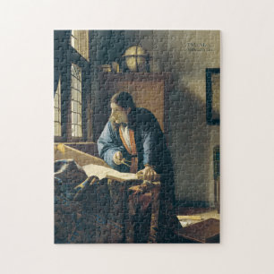 The Geographer by Johannes Vermeer Jigsaw Puzzle